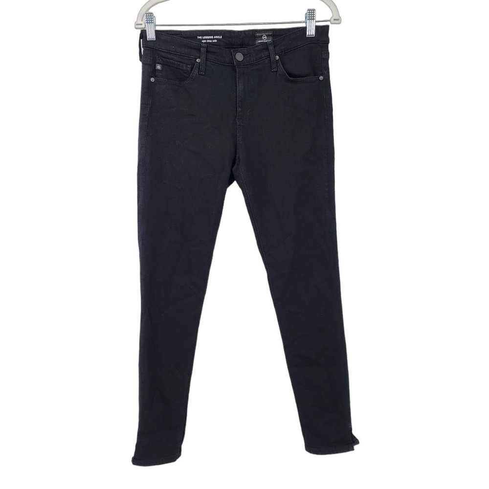 AG Adriano‎ Goldschmeid The Legging Ankle Skinny Skinny Classic Black Size 28